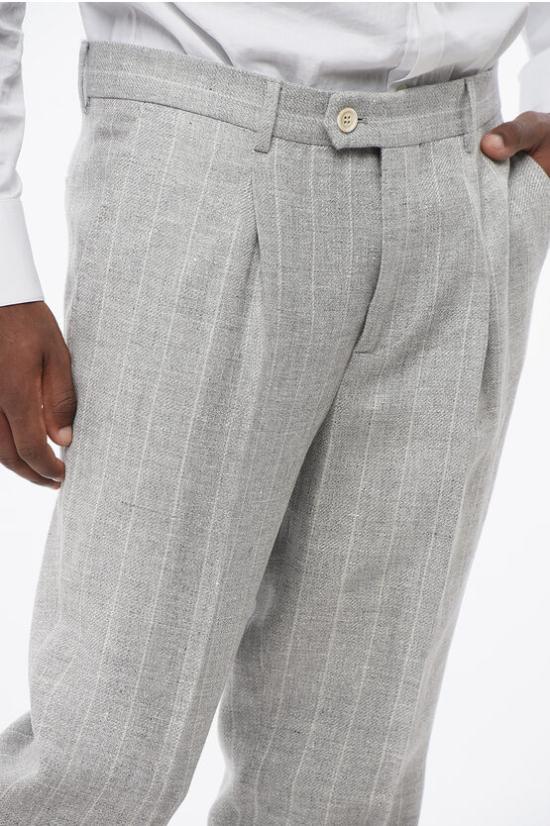  브루넬로 쿠치넬리 수트 세트 MW461LDWH TW461 C2011 Gray - BRUNELLO CUCINELLI