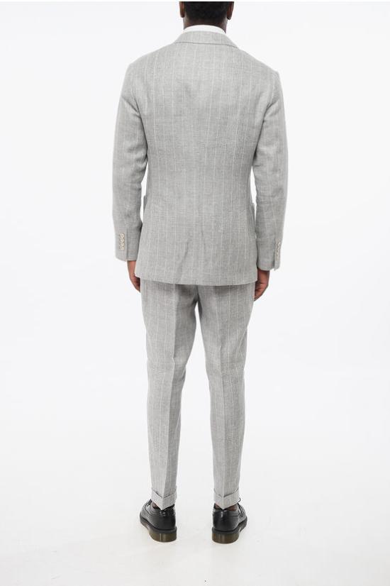  브루넬로 쿠치넬리 수트 세트 MW461LDBH TW461 C2011 Gray - BRUNELLO CUCINELLI