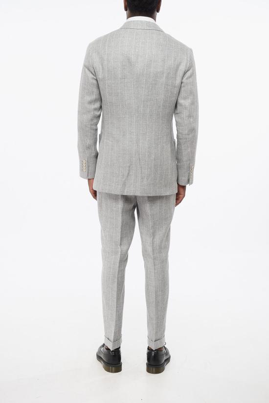  브루넬로 쿠치넬리 수트 세트 MW461LDBH TW461 C2011 Gray - BRUNELLO CUCINELLI