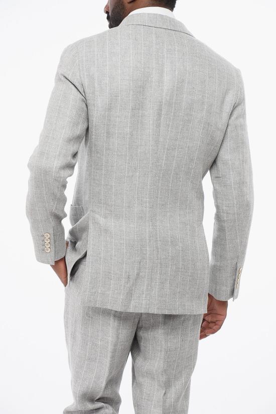  브루넬로 쿠치넬리 수트 세트 MW461LDBH TW461 C2011 Gray - BRUNELLO CUCINELLI