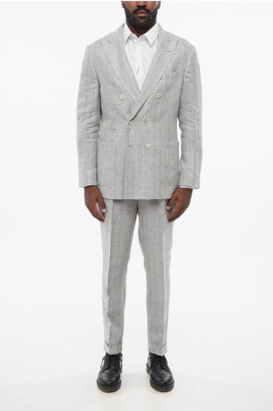  브루넬로 쿠치넬리 수트 세트 MW461LDBH TW461 C2011 Gray