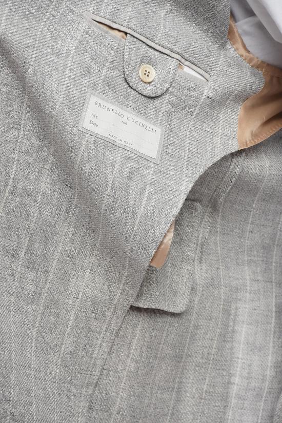  브루넬로 쿠치넬리 수트 세트 MW461LDBH TW461 C2011 Gray - BRUNELLO CUCINELLI