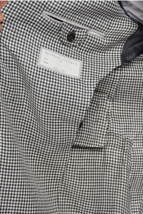  브루넬로 쿠치넬리 수트 세트 MW440LDWH TW440 C271 Black White - BRUNELLO CUCINELLI