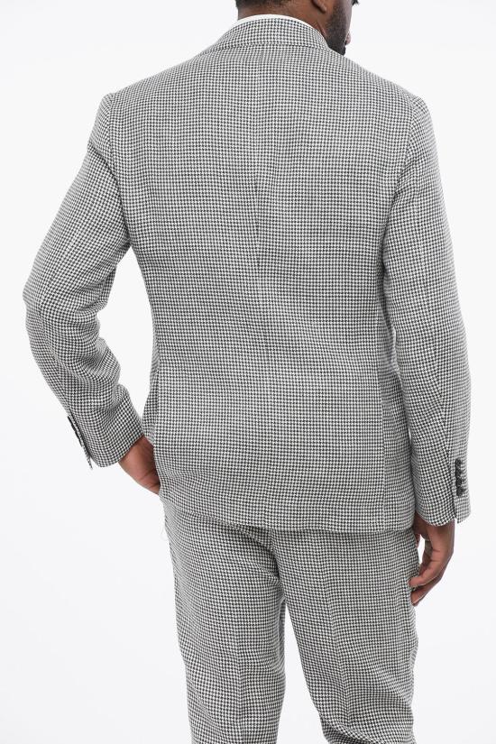  브루넬로 쿠치넬리 수트 세트 MW440LDWH TW440 C271 Black White - BRUNELLO CUCINELLI