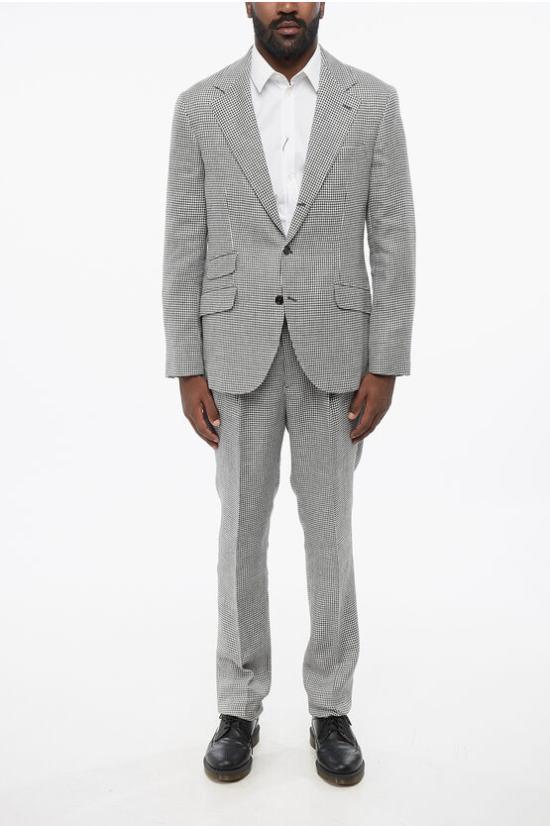  브루넬로 쿠치넬리 수트 세트 MW440LDWH TW440 C271 Black White