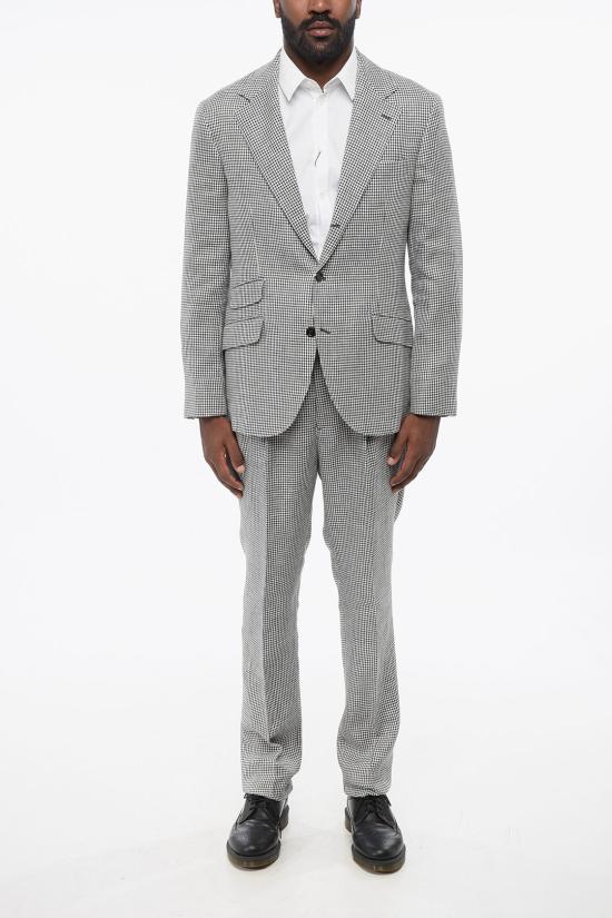  브루넬로 쿠치넬리 수트 세트 MW440LDWH TW440 C271 Black White