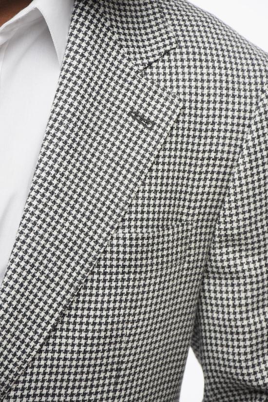  브루넬로 쿠치넬리 수트 세트 MW440LDWH TW440 C271 Black White - BRUNELLO CUCINELLI