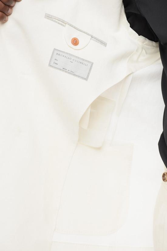  브루넬로 쿠치넬리 수트 자켓 MW4317BBD TW431 C802 White - BRUNELLO CUCINELLI