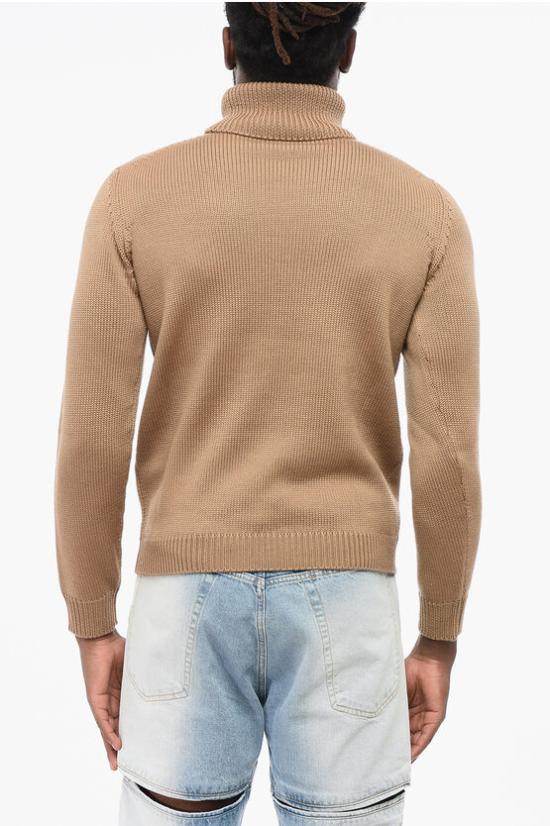  로베르토 콜리나 터틀넥 RA02003 RA0205 Brown - ROBERTO COLLINA