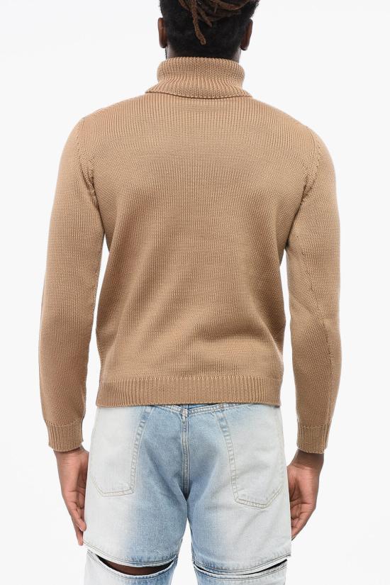  로베르토 콜리나 터틀넥 RA02003 RA0205 Brown - ROBERTO COLLINA