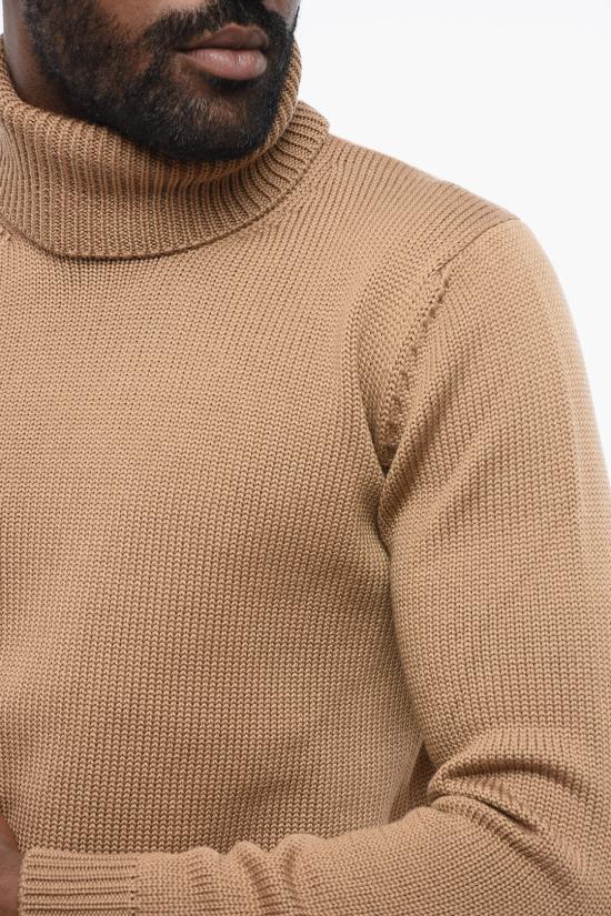  로베르토 콜리나 터틀넥 RA02003 RA0205 Brown - ROBERTO COLLINA