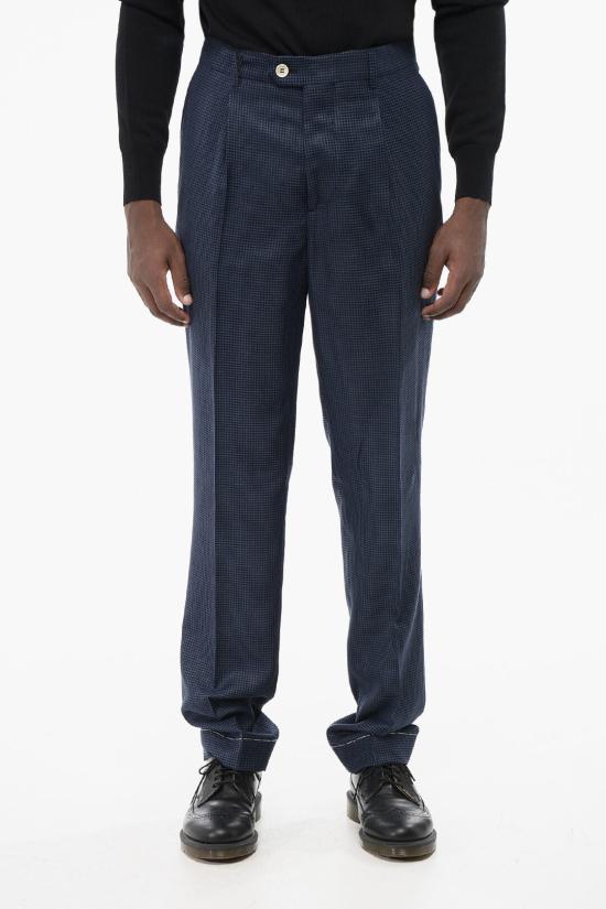  브루넬로 쿠치넬리 스트레이트 팬츠 MS486L00H TS486 C094 Blue