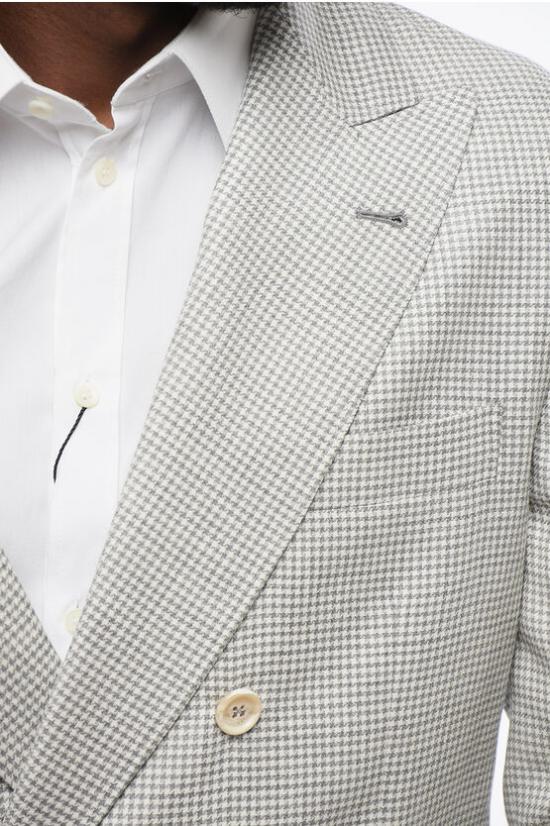  브루넬로 쿠치넬리 수트 세트 MS486LDBH TS486 C091 Gray - BRUNELLO CUCINELLI