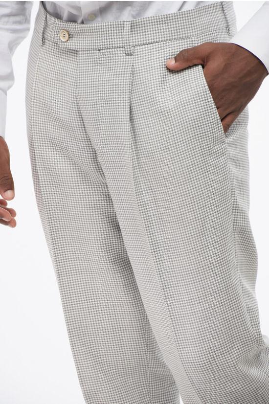  브루넬로 쿠치넬리 수트 세트 MS486LDBH TS486 C091 Gray - BRUNELLO CUCINELLI