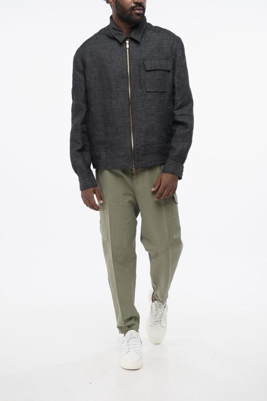  브루넬로 쿠치넬리 자켓 MS4986215 TS498 C2301 Gray - BRUNELLO CUCINELLI