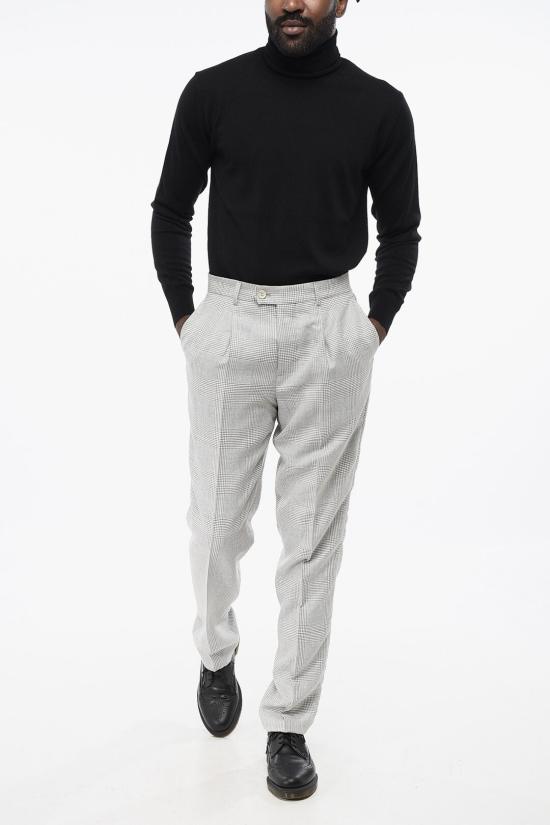  브루넬로 쿠치넬리 스트레이트 팬츠 MS496L00H TS496 C088 Gray - BRUNELLO CUCINELLI