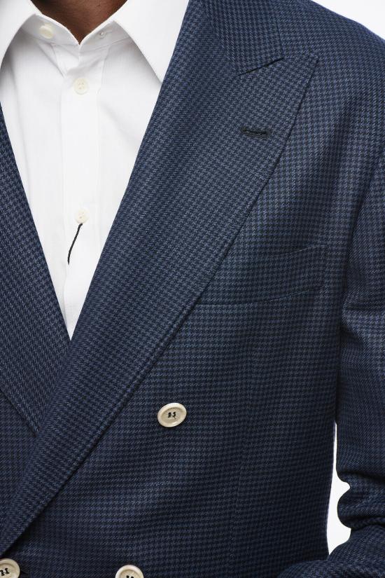  브루넬로 쿠치넬리 수트 세트 MS486LDBH TS486 C094 Blue - BRUNELLO CUCINELLI