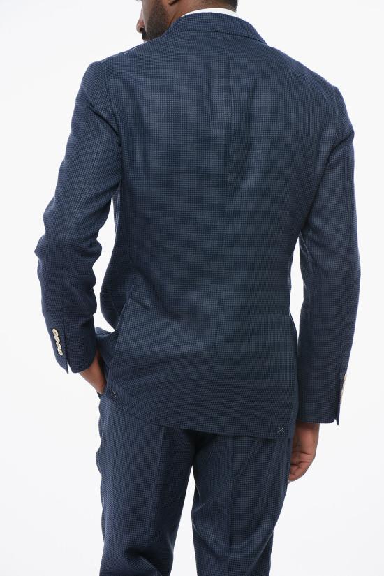  브루넬로 쿠치넬리 수트 세트 MS486LDBH TS486 C094 Blue - BRUNELLO CUCINELLI