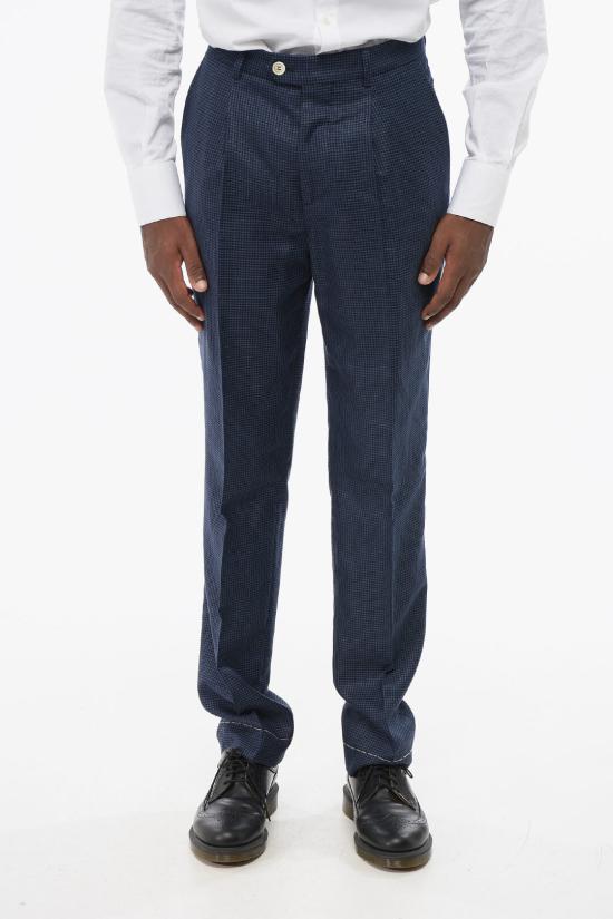  브루넬로 쿠치넬리 수트 세트 MS486LDBH TS486 C094 Blue - BRUNELLO CUCINELLI