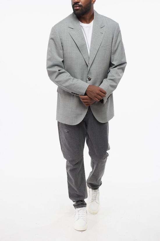  브루넬로 쿠치넬리 수트 자켓 M032P7BTC T032P C795 Gray - BRUNELLO CUCINELLI