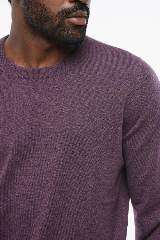  브루넬로 쿠치넬리 캐시미어 니트 M2200100 T2000 CFE77 Violet - BRUNELLO CUCINELLI