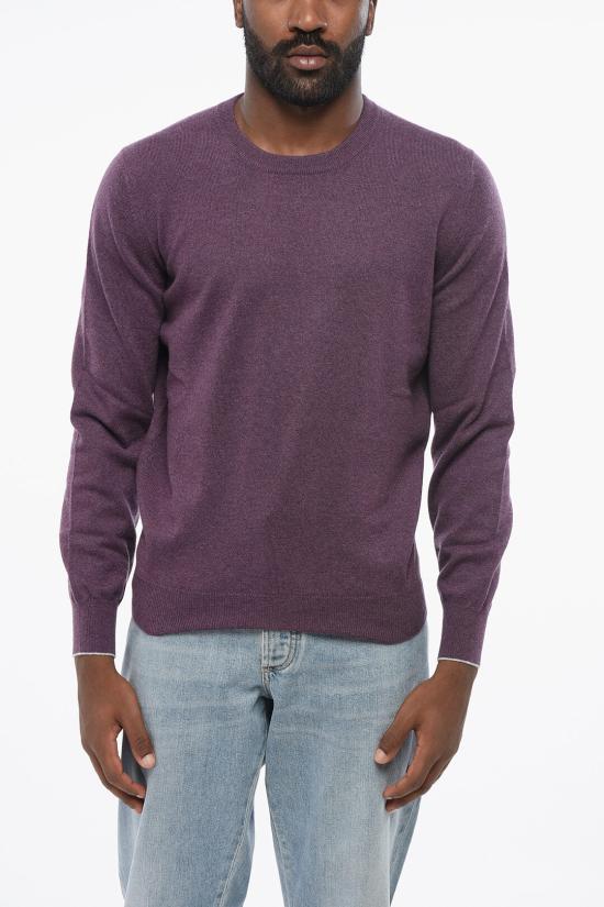  브루넬로 쿠치넬리 캐시미어 니트 M2200100 T2000 CFE77 Violet