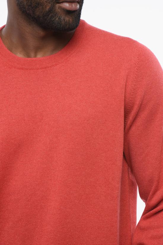  브루넬로 쿠치넬리 캐시미어 니트 M2200100 T2000 CBM34 Red - BRUNELLO CUCINELLI