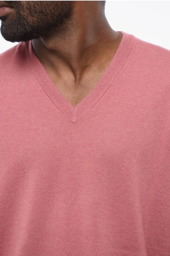  브루넬로 쿠치넬리 스웨터 M2200162 T2000 CRX14 Pink - BRUNELLO CUCINELLI