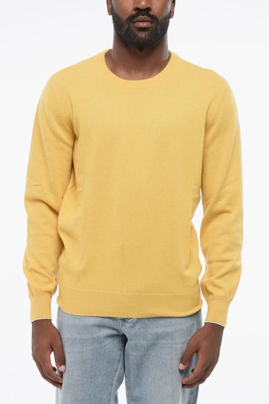  브루넬로 쿠치넬리 캐시미어 니트 M2200100 T2000 CYJ41 Yellow