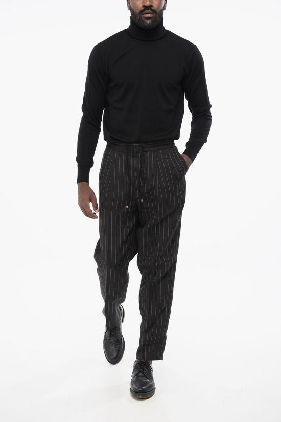  브루넬로 쿠치넬리 스트레이트 팬츠 MB401E1710 TB401 C002 Brown - BRUNELLO CUCINELLI