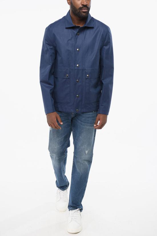  브루넬로 쿠치넬리 자켓 MB4086114 TB408 CSH55 Blue - BRUNELLO CUCINELLI