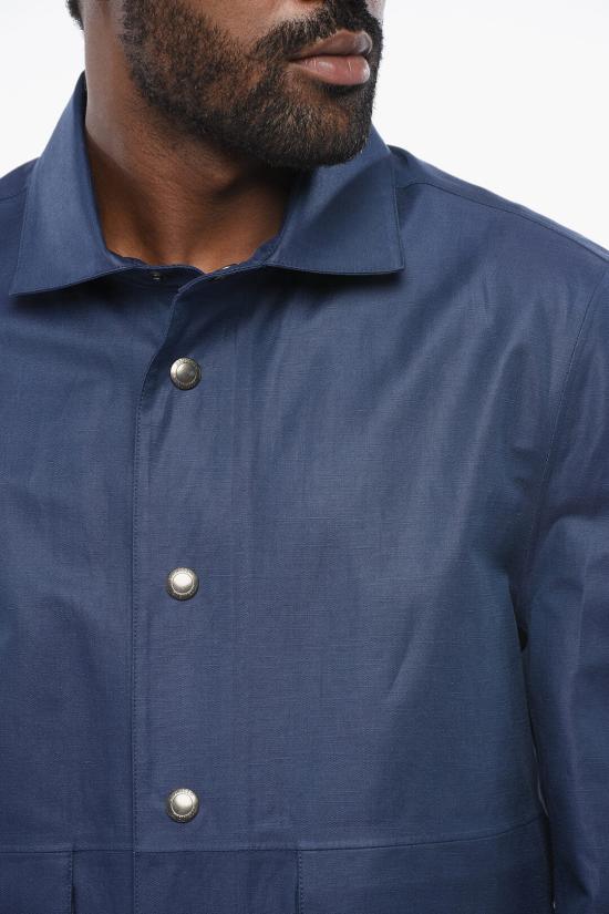  브루넬로 쿠치넬리 자켓 MB4086114 TB408 CSH55 Blue - BRUNELLO CUCINELLI