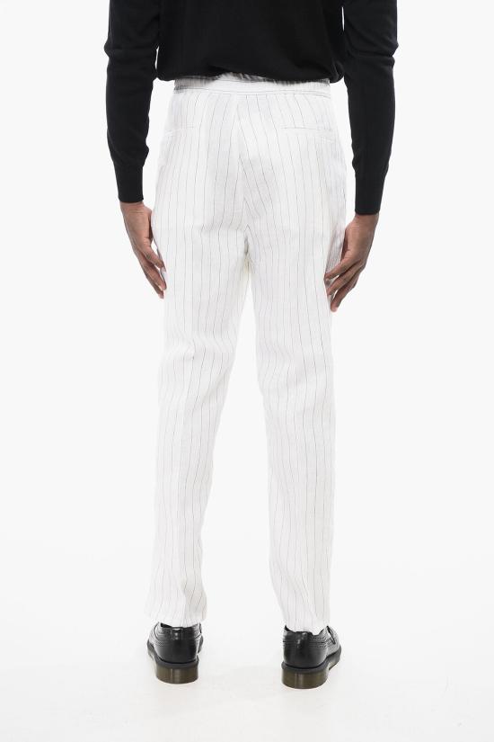  브루넬로 쿠치넬리 스트레이트 팬츠 MB401E1710 TB401 C003 White - BRUNELLO CUCINELLI