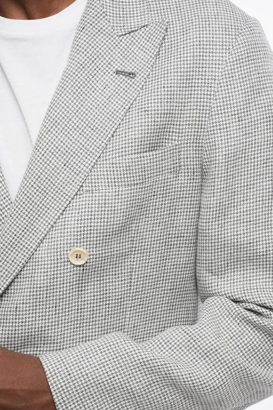  브루넬로 쿠치넬리 수트 자켓 MB4057BBD TB405 C032 Gray - BRUNELLO CUCINELLI