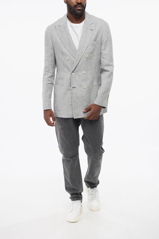  브루넬로 쿠치넬리 수트 자켓 MB4057BBD TB405 C032 Gray - BRUNELLO CUCINELLI