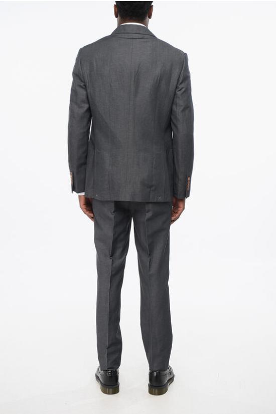  브루넬로 쿠치넬리 수트 세트 MB4047BTH TB404 C192 Gray - BRUNELLO CUCINELLI