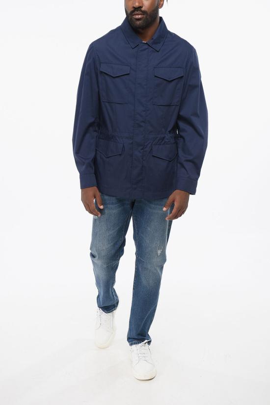  브루넬로 쿠치넬리 자켓 MB4036189 TB403 C418 Blue - BRUNELLO CUCINELLI