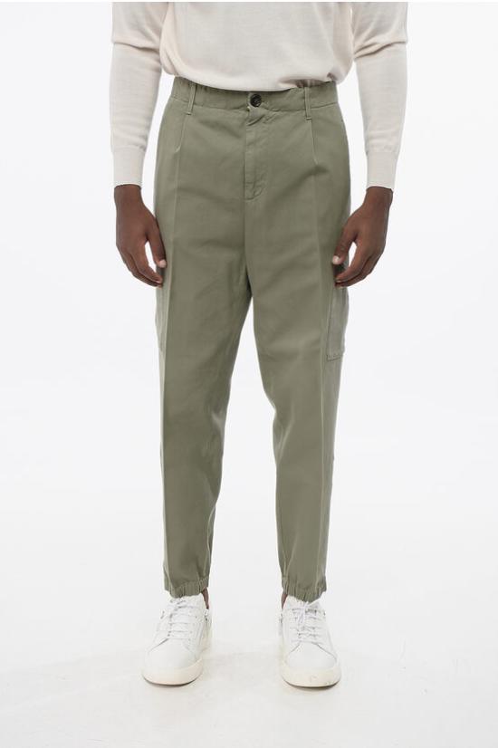 브루넬로 쿠치넬리 카고 팬츠 M252DH0640 T252P C6273 Military Green