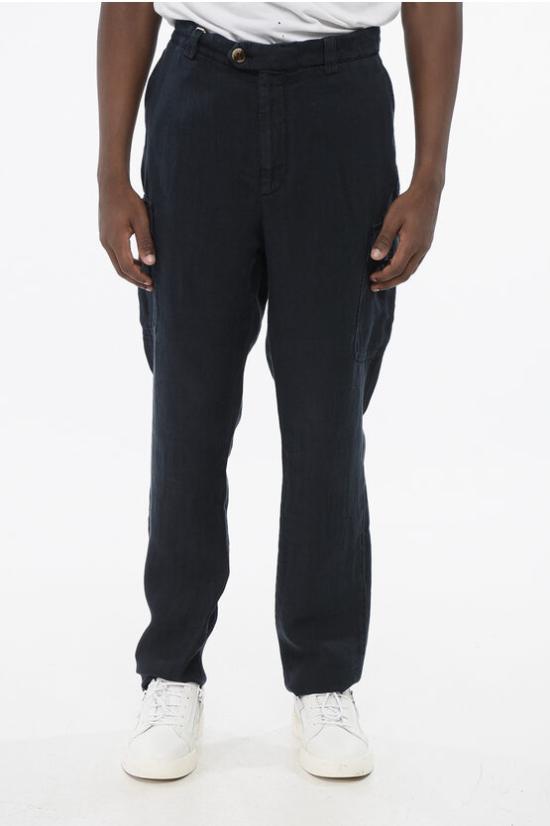  브루넬로 쿠치넬리 카고 팬츠 M243DE1890 T243P C2517 Blue