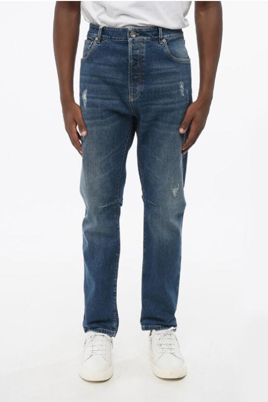  브루넬로 쿠치넬리 데님 팬츠 M283PX2340 T283P C1471 Blue