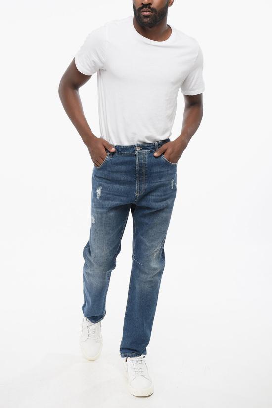  브루넬로 쿠치넬리 데님 팬츠 M283PX2340 T283P C1471 Blue - BRUNELLO CUCINELLI