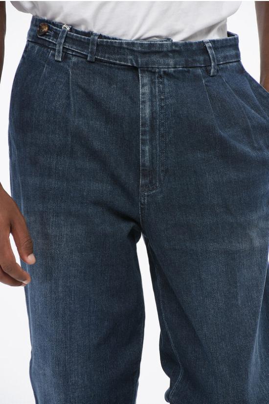  브루넬로 쿠치넬리 데님 팬츠 M283PK2300 T283P C1468 Blue - BRUNELLO CUCINELLI