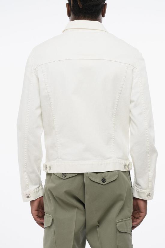  브루넬로 쿠치넬리 데님 자켓 M277P6900 T277P C7210 White - BRUNELLO CUCINELLI