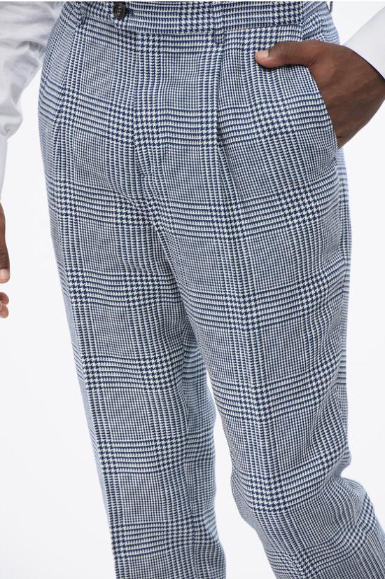  브루넬로 쿠치넬리 수트 세트 MS4517BTH TS451 C921 Blue - BRUNELLO CUCINELLI