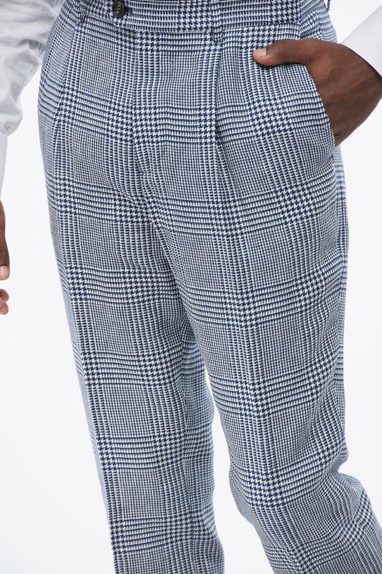  브루넬로 쿠치넬리 수트 세트 MS4517BTH TS451 C921 Blue - BRUNELLO CUCINELLI