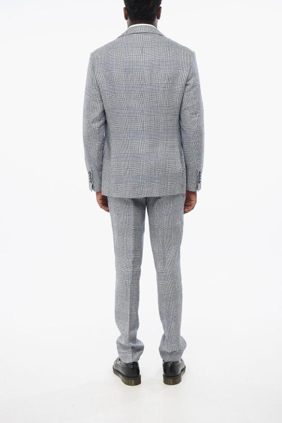  브루넬로 쿠치넬리 수트 세트 MS4517BTH TS451 C921 Blue - BRUNELLO CUCINELLI