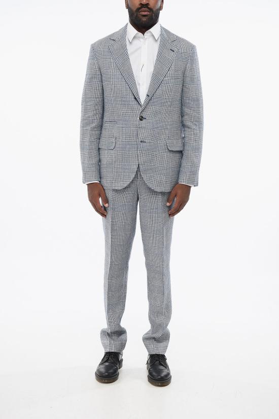  브루넬로 쿠치넬리 수트 세트 MS4517BTH TS451 C921 Blue