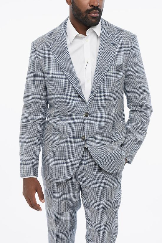  브루넬로 쿠치넬리 수트 세트 MS4517BTH TS451 C921 Blue - BRUNELLO CUCINELLI