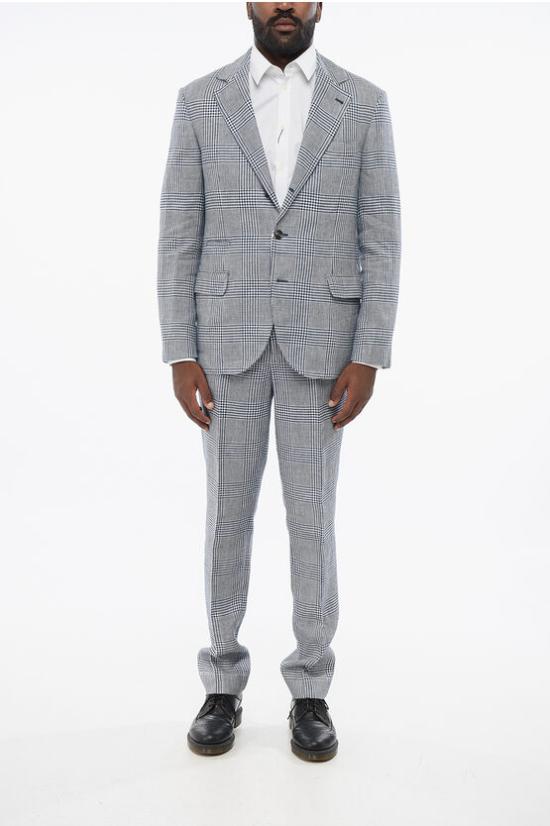  브루넬로 쿠치넬리 수트 세트 MS4517BTH TS451 C921 Blue