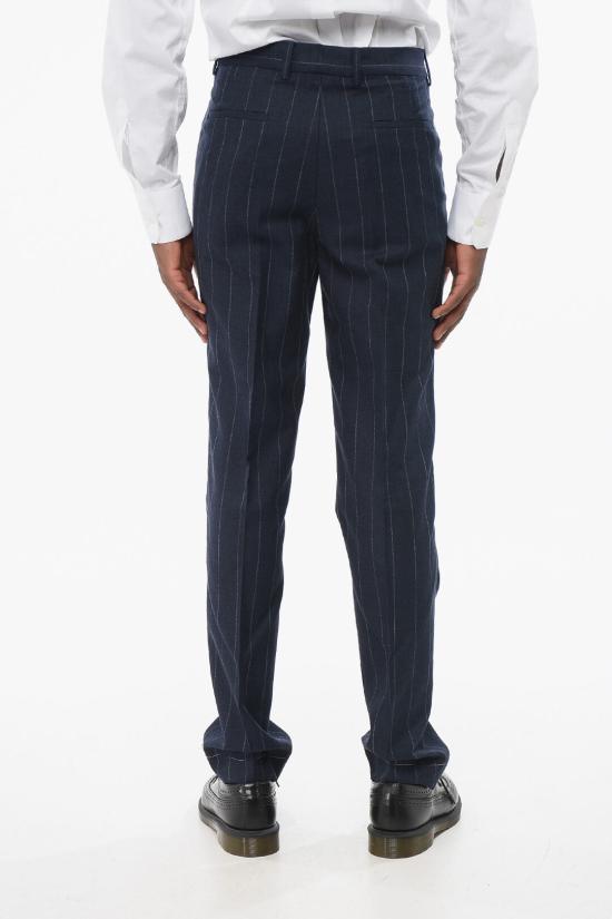  브루넬로 쿠치넬리 수트 세트 MS4847BTH TS484 C002 Blue - BRUNELLO CUCINELLI